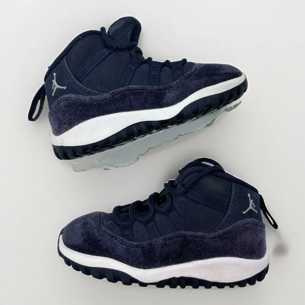 Nike Air Jordan 11 Retro (Td) Midnight Navy Blue Toddler Size 8C [DO3856-441]